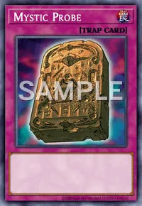 Mystic Probe, Yu-Gi-Oh! card, TRAP