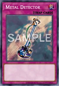 Metal Detector, Yu-Gi-Oh! card, TRAP