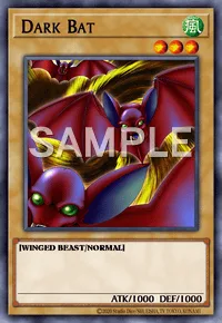 Dark Bat, Yu-Gi-Oh! card, WIND