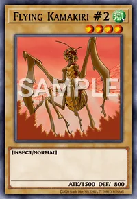 Flying Kamakiri #2, Yu-Gi-Oh! card, WIND