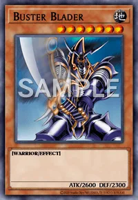 Buster Blader, Yu-Gi-Oh! card, EARTH