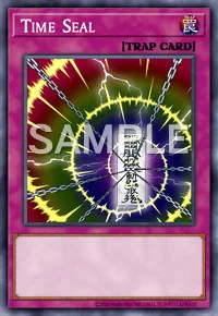 Time Seal, Yu-Gi-Oh! card, TRAP