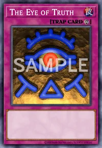 The Eye of Truth, Yu-Gi-Oh! card, TRAP