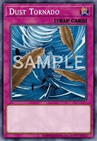Dust Tornado, Yu-Gi-Oh! card, TRAP