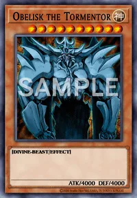 Obelisk the Tormentor, Yu-Gi-Oh! card, DIVINE