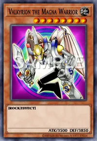 Valkyrion the Magna Warrior, Yu-Gi-Oh! card, EARTH