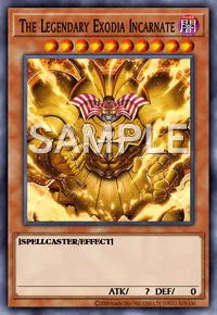The Legendary Exodia Incarnate, Yu-Gi-Oh! card, DARK