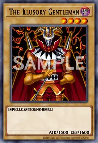 The Illusory Gentleman, Yu-Gi-Oh! card, DARK