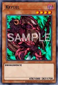 Kryuel, Yu-Gi-Oh! card, DARK