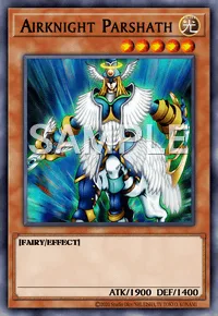 Airknight Parshath, Yu-Gi-Oh! card, LIGHT