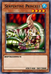 Serpentine Princess, Yu-Gi-Oh! card, WATER