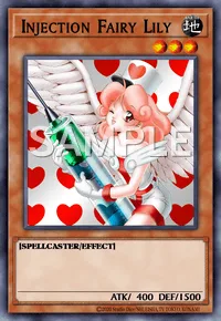 Injection Fairy Lily, Yu-Gi-Oh! card, EARTH