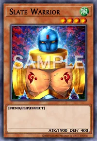 Slate Warrior, Yu-Gi-Oh! card, WIND