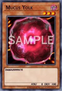 Mucus Yolk, Yu-Gi-Oh! card, DARK