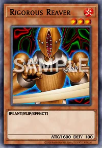 Rigorous Reaver, Yu-Gi-Oh! card, FIRE