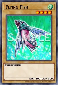 Flying Fish, Yu-Gi-Oh! card, WIND
