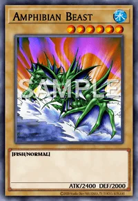 Amphibian Beast, Yu-Gi-Oh! card, WATER