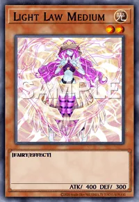 Light Law Medium, Yu-Gi-Oh! card, LIGHT