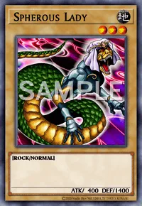Spherous Lady, Yu-Gi-Oh! card, EARTH