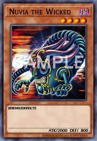 Nuvia the Wicked, Yu-Gi-Oh! card, DARK