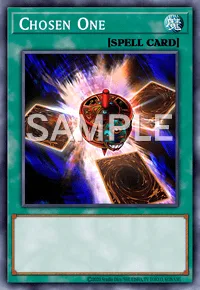Chosen One, Yu-Gi-Oh! card, SPELL