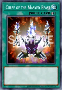 Curse of the Masked Beast, Yu-Gi-Oh! card, SPELL