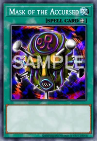 Mask of the Accursed, Yu-Gi-Oh! card, SPELL