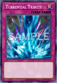 Torrential Tribute, Yu-Gi-Oh! card, TRAP