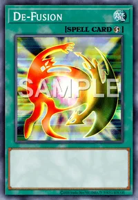 De-Fusion, Yu-Gi-Oh! card, SPELL