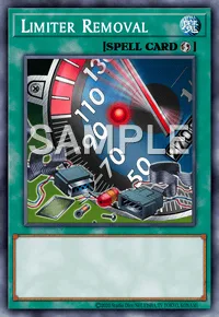 Limiter Removal, Yu-Gi-Oh! card, SPELL
