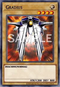 Gradius, Yu-Gi-Oh! card, LIGHT