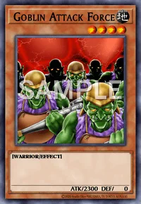 Goblin Attack Force, Yu-Gi-Oh! card, EARTH