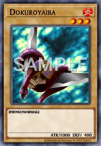 Dokuroyaiba, Yu-Gi-Oh! card, FIRE