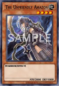 The Unfriendly Amazon, Yu-Gi-Oh! card, EARTH