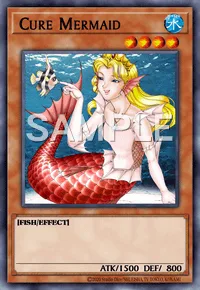 Cure Mermaid, Yu-Gi-Oh! card, WATER
