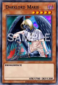 Darklord Marie (Updated from: Marie the Fallen One), Yu-Gi-Oh! card, DARK