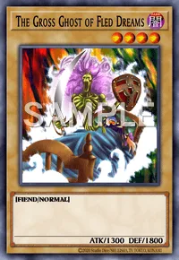 The Gross Ghost of Fled Dreams, Yu-Gi-Oh! card, DARK