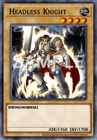 Headless Knight, Yu-Gi-Oh! card, EARTH