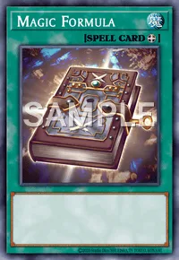 Magic Formula, Yu-Gi-Oh! card, SPELL