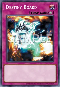 Destiny Board, Yu-Gi-Oh! card, TRAP