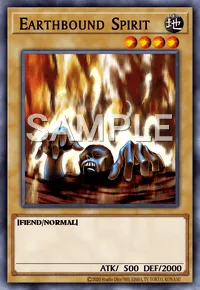 Earthbound Spirit, Yu-Gi-Oh! card, EARTH