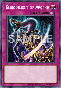 Embodiment of Apophis, Yu-Gi-Oh! card, TRAP