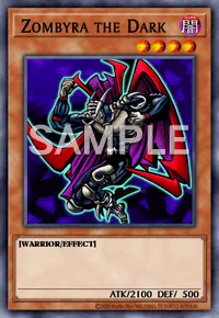 Zombyra the Dark, Yu-Gi-Oh! card, DARK