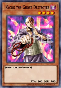 Kycoo the Ghost Destroyer, Yu-Gi-Oh! card, DARK