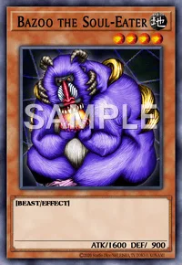 Bazoo the Soul-Eater, Yu-Gi-Oh! card, EARTH
