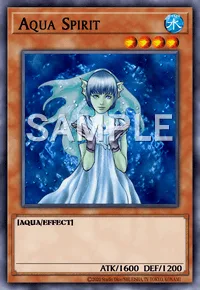 Aqua Spirit, Yu-Gi-Oh! card, WATER