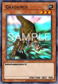 Gilasaurus, Yu-Gi-Oh! card, EARTH
