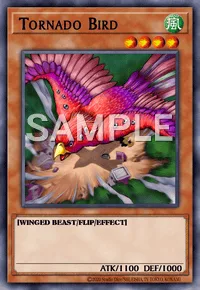 Tornado Bird, Yu-Gi-Oh! card, WIND