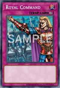 Royal Command, Yu-Gi-Oh! card, TRAP