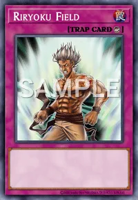 Riryoku Field, Yu-Gi-Oh! card, TRAP